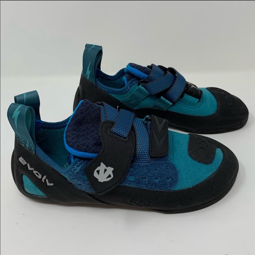 Evolv climbing shoes
